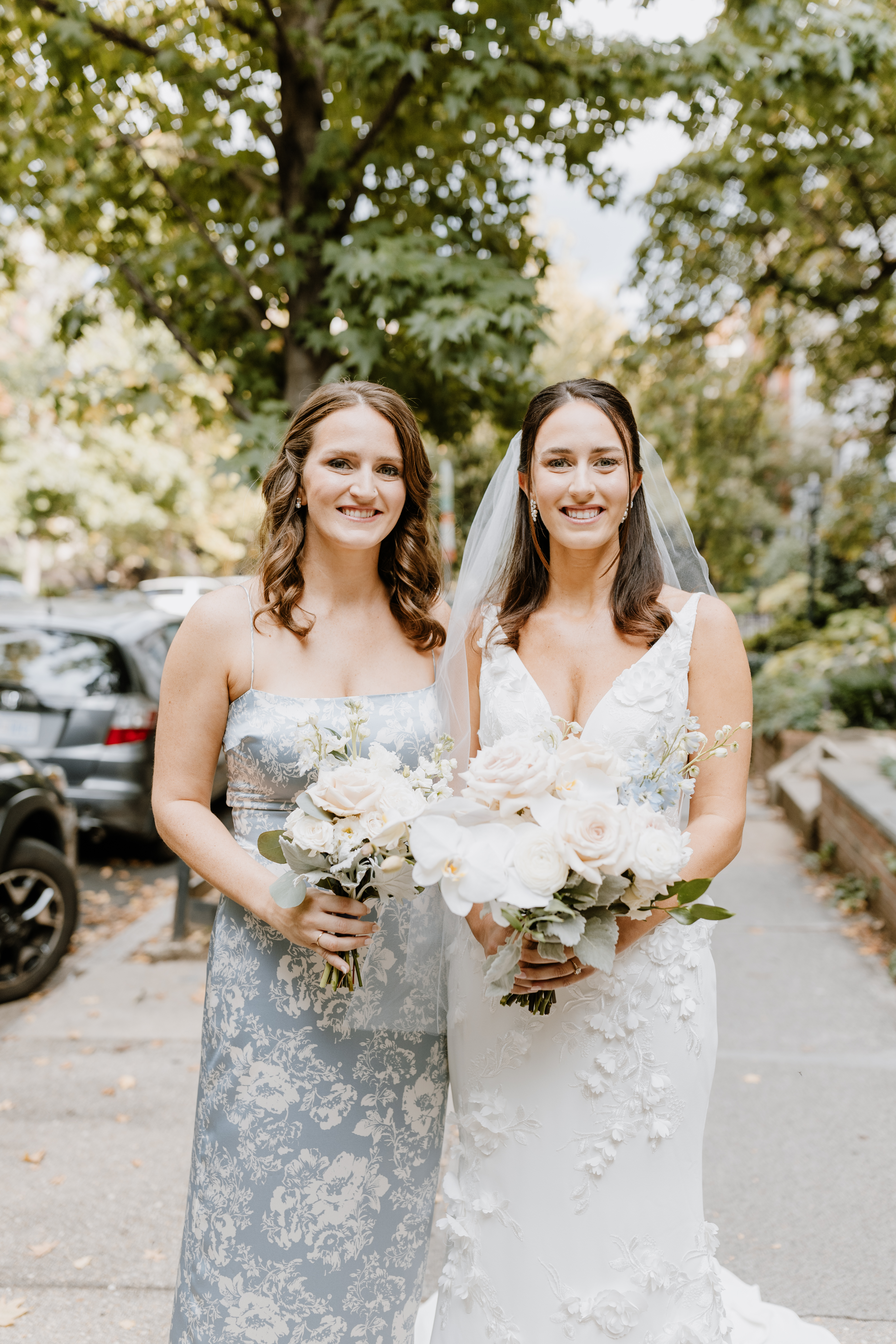 Newly wed couple at Irongate Restaurant in Washington, DC